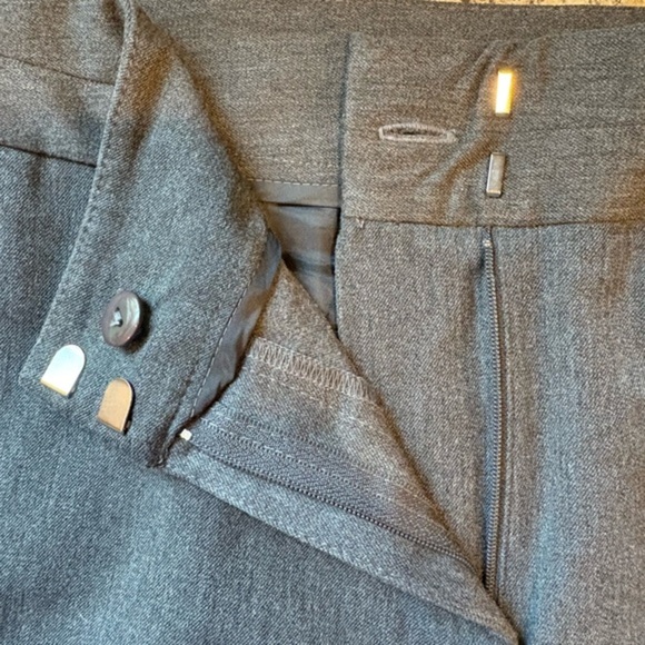Talbots Stretch Dark Gray Dress Pants 10 - Picture 5 of 11